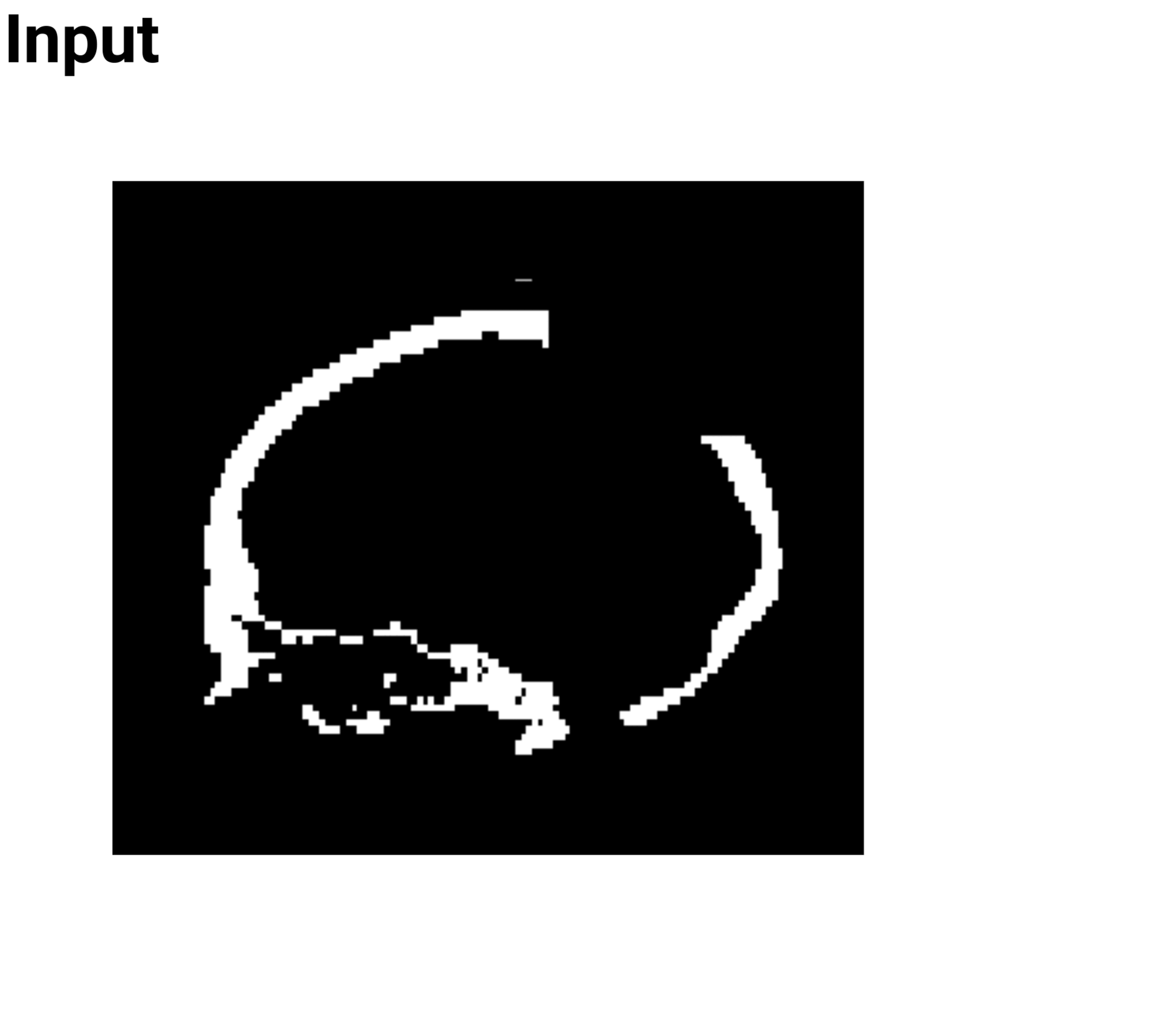 Second cranial skull reconstruction example